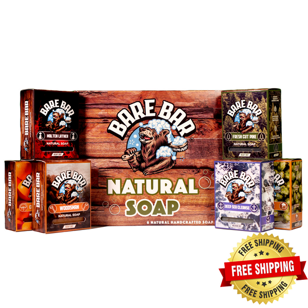 6 Bar Natural Soap Box