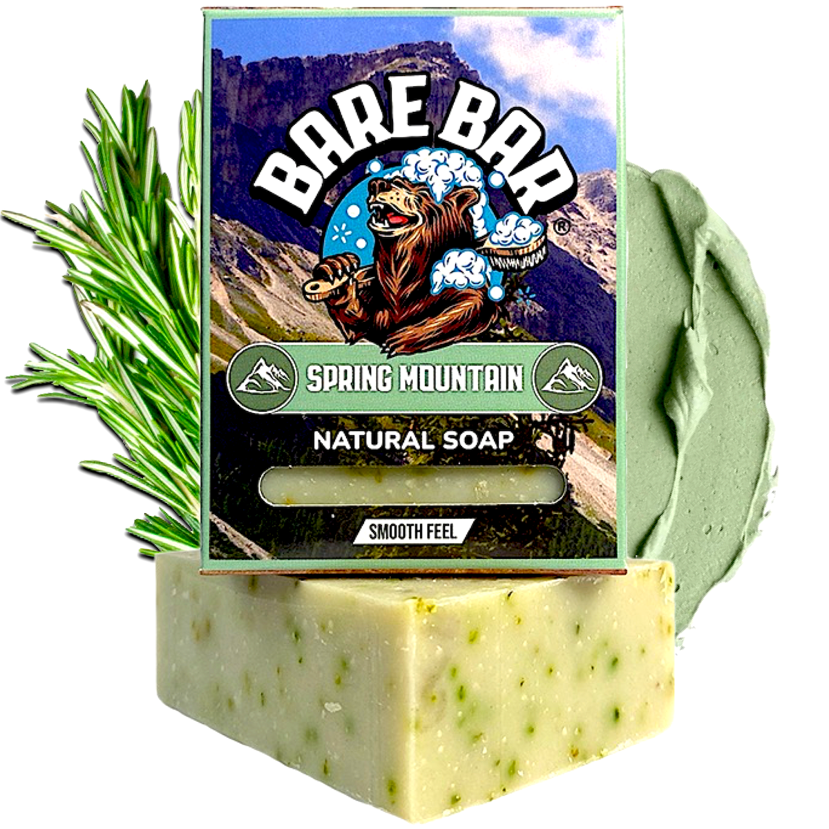 BARE BAR  Spring Mountain Natural Soap bar – BARE BAR
