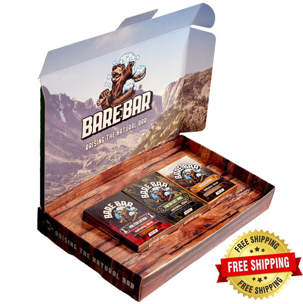 3 Bar Natural Soap Box